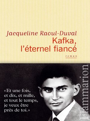 cover image of Kafka, l'éternel fiancé